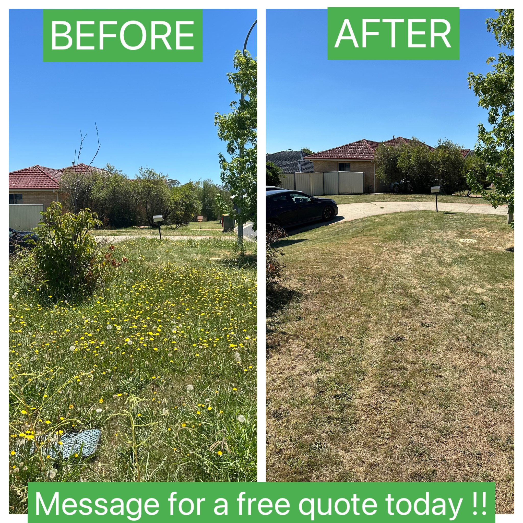 Before and after: Full Property Clean-Up